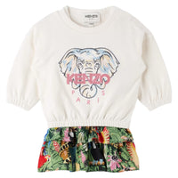 Kenzo Kids Toddler's Jungle Theme Sweatshirt/Dress Set