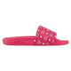 MCM Women's Monogram Print Rubber Slides