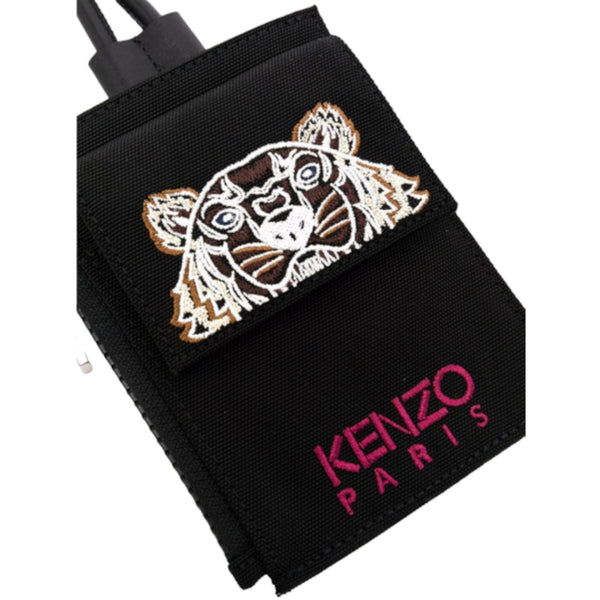 Kenzo Kampus Canvas Tiger Logo Card Holder