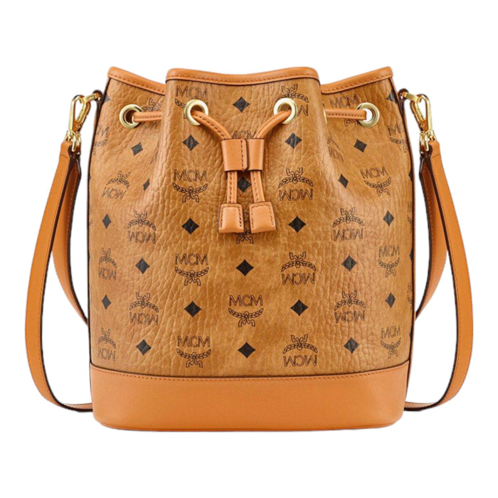 MCM Dessau Drawstring Bag in Visetos