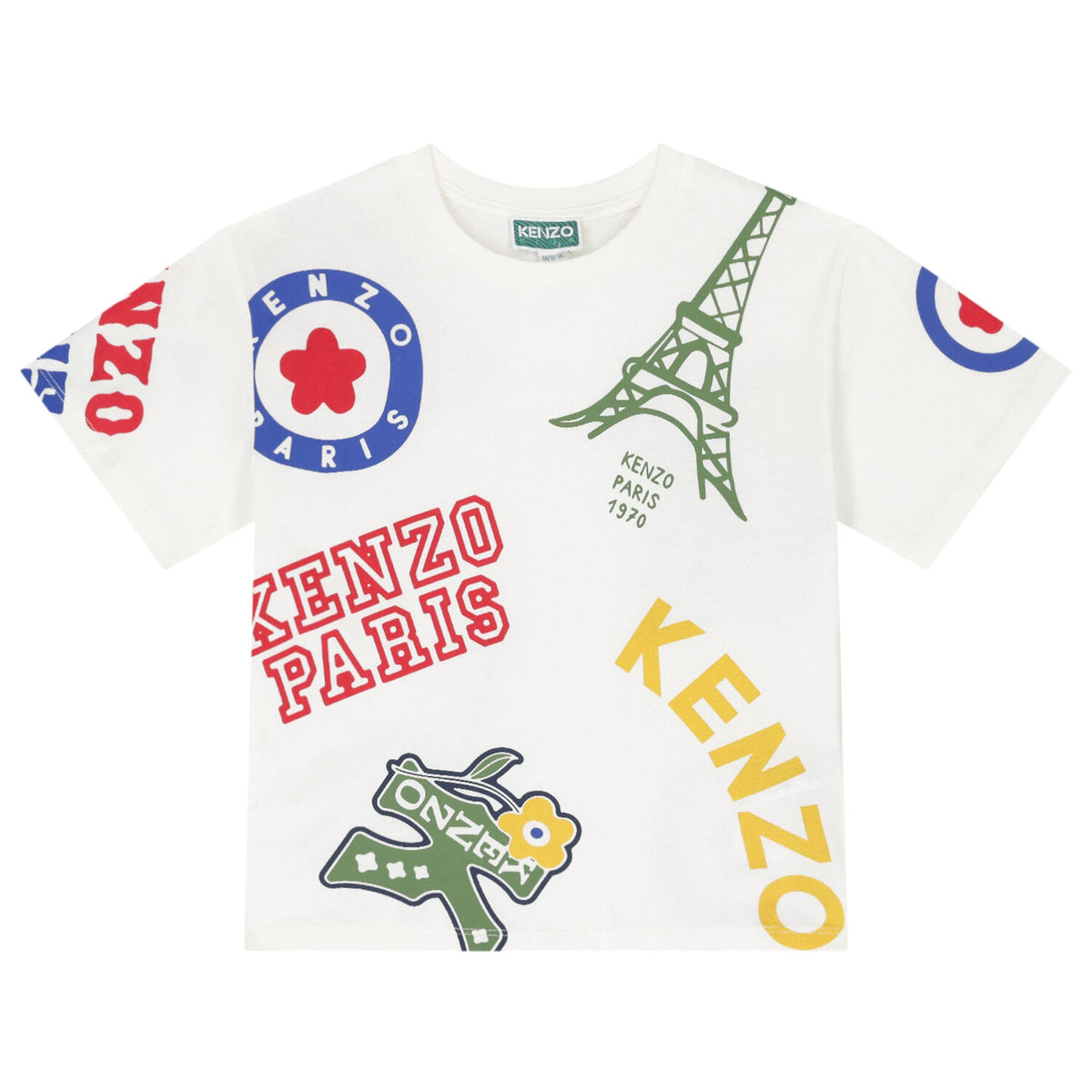 Kenzo Kids Multi-Logo T-Shirt