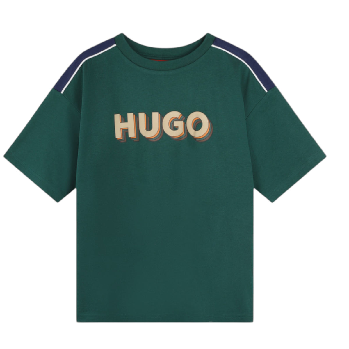 HUGO by Hugo Boss Kids Stacked Logo T-Shirt