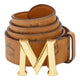 MCM Claus M Belt 1.5" in Visetos Cognac