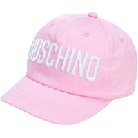 Moschino Kids Embroidered Logo Cap