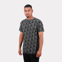 MDB Couture Men's Woven Monogram T-Shirt