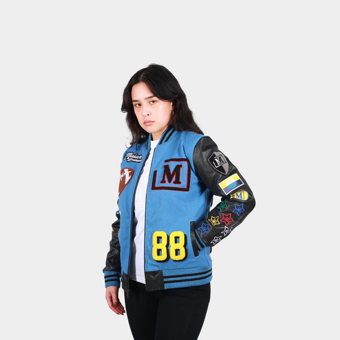 MDB Brand Women's Letterman Jacket