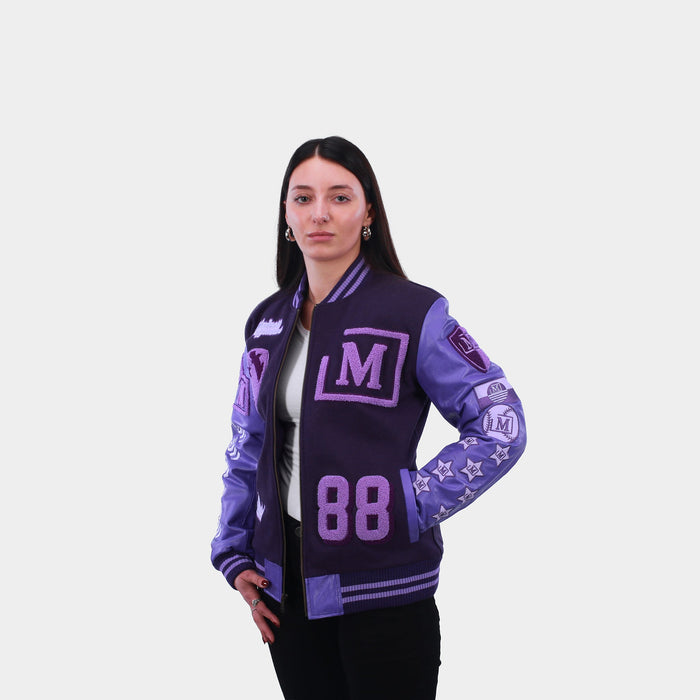 MDB Brand Women's Letterman Jacket