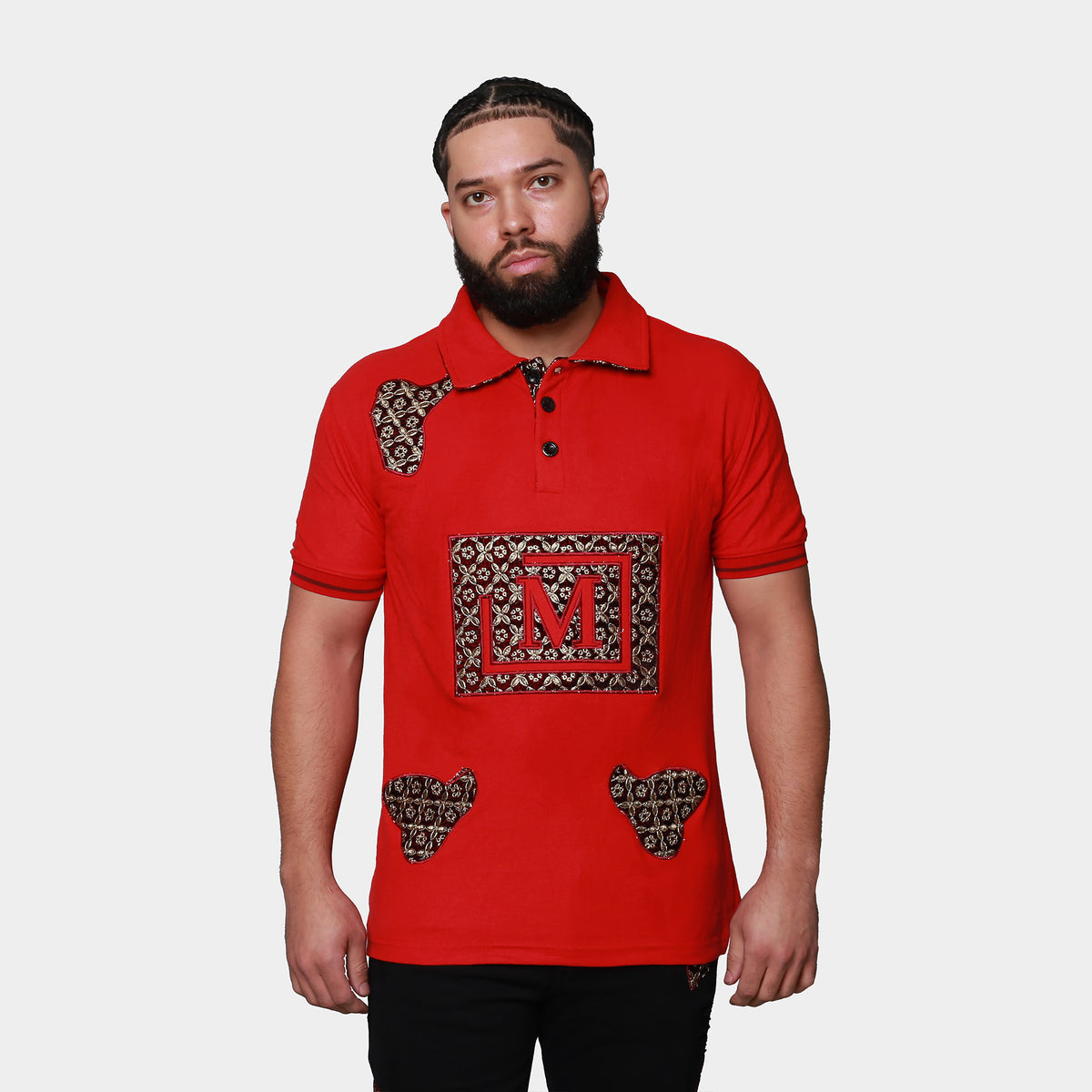 MDB Men's Tapestry Polo Shirt