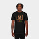 MDB Brand Men's "M" Swirl Embroidered Logo T-Shirt