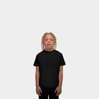 MDB Brand Kids Classic M Embroidered Logo T-Shirt