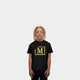 MDB Brand Kids Classic "M" Embroidered Logo T-Shirt