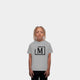 MDB Brand Kids Classic "M" Embroidered Logo T-Shirt