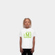 MDB Brand Kids Classic M Embroidered Logo T-Shirt