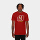 MDB Brand Men's "M" Swirl Embroidered Logo T-Shirt