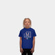 MDB Brand Kids "M" Swirl Embroidered Logo T-Shirt