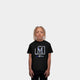 MDB Brand Kids "M" Swirl Embroidered Logo T-Shirt