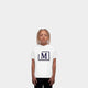 MDB Brand Kids Classic "M" Embroidered Logo T-Shirt