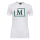 MDB Brand Women's Classic "M" Camouflage Embroidered Logo T-Shirt