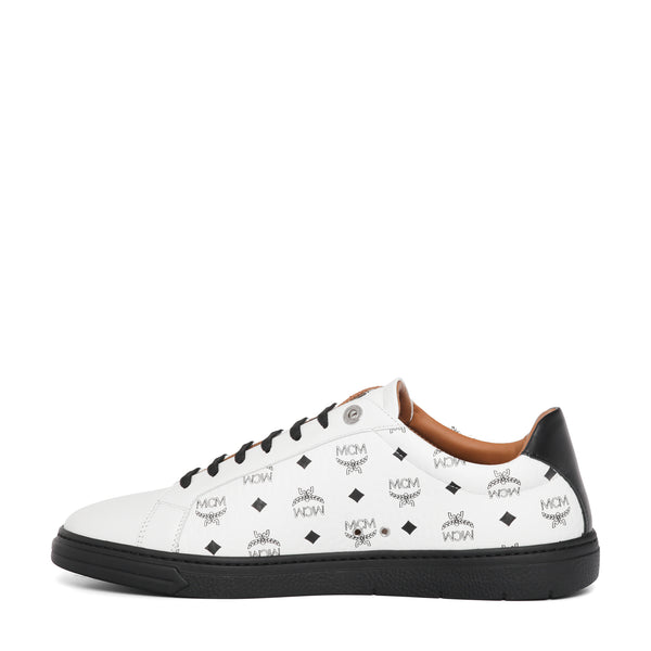 MCM Men's Terrain Lo Color Block Sneakers in Visetos