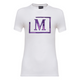 MDB Brand Women's Classic "M" Camouflage Embroidered Logo T-Shirt