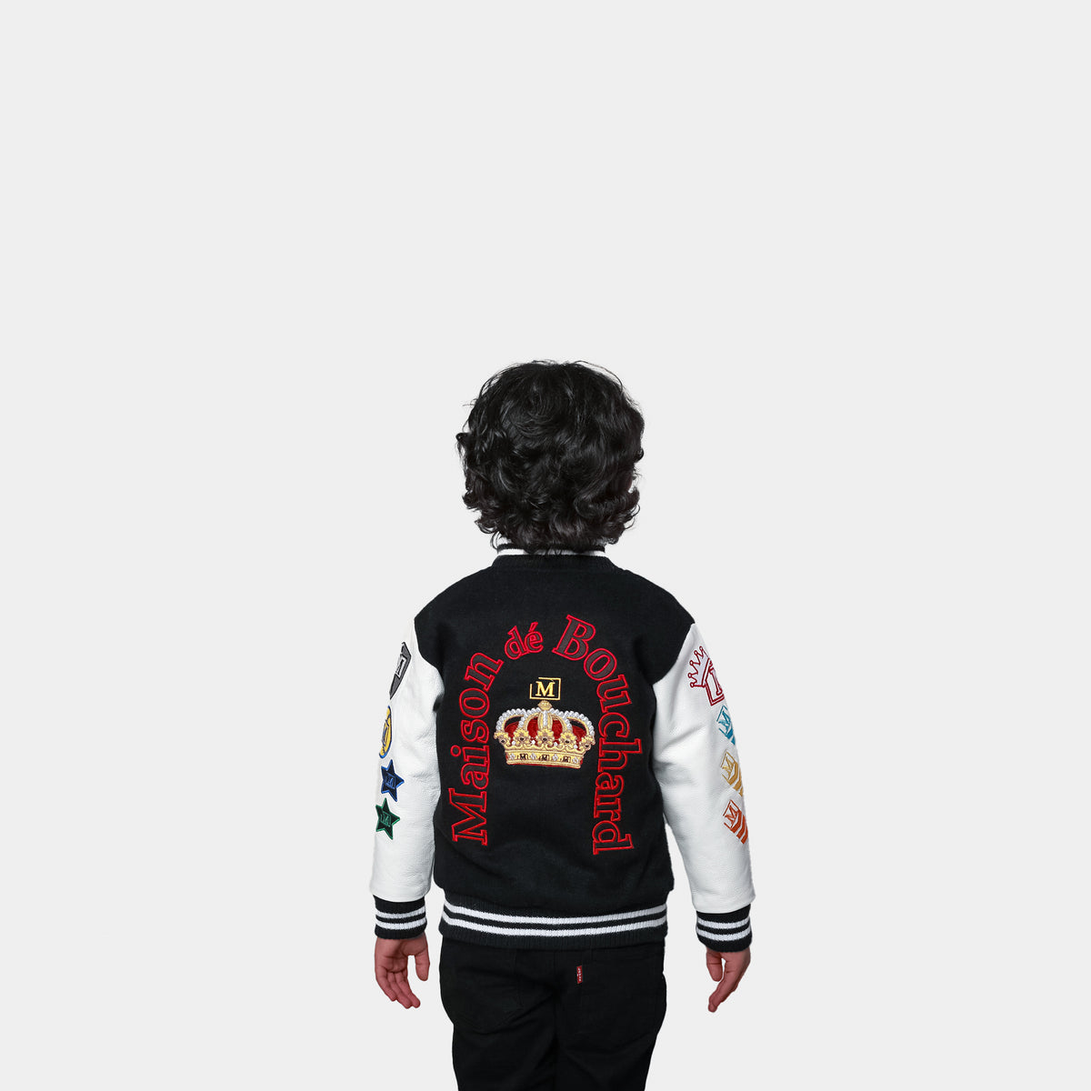 MDB Brand Kids Letterman Jacket