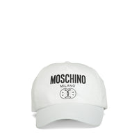 Moschino Kids Double Smiley Milano Logo Adjustable Cap