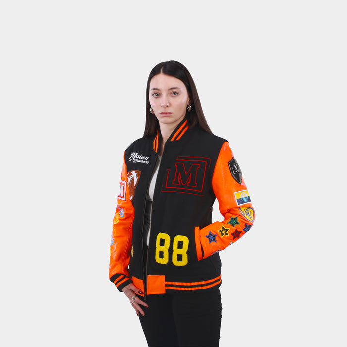 MDB Brand Women's Letterman Jacket