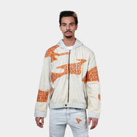 MDB Brand Men's Tapestry Denim Hoodie