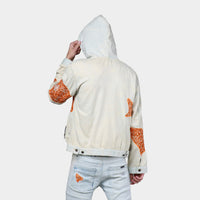 MDB Brand Men's Tapestry Denim Hoodie