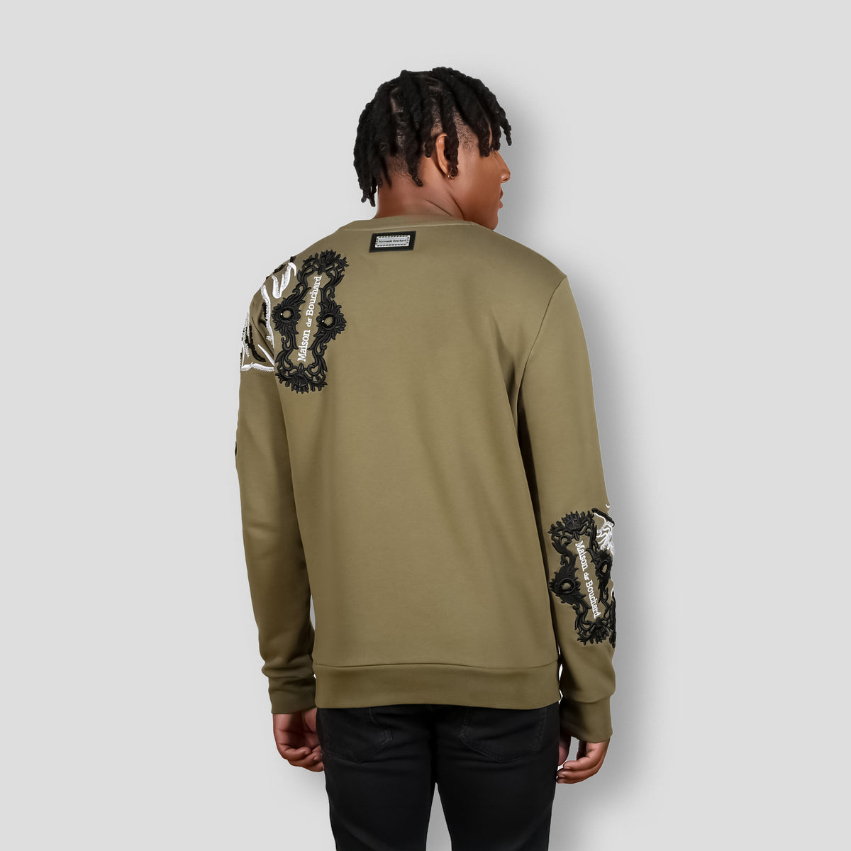 MDB Couture Men's Sauvage Crewneck Sweatshirt