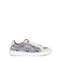 MCM Women's Terrain Lo Sneakers in Vintage Jacquard Monogram