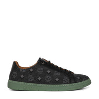 MCM Men's Terrain Lo Sneakers in Vintage Monogram Jacquard