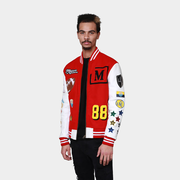 MDB Brand Men's Letterman Jacket