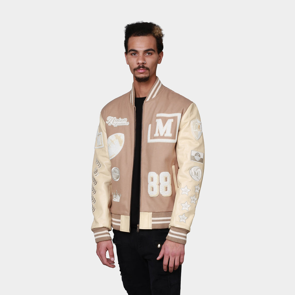 MDB Brand Men's Letterman Jacket