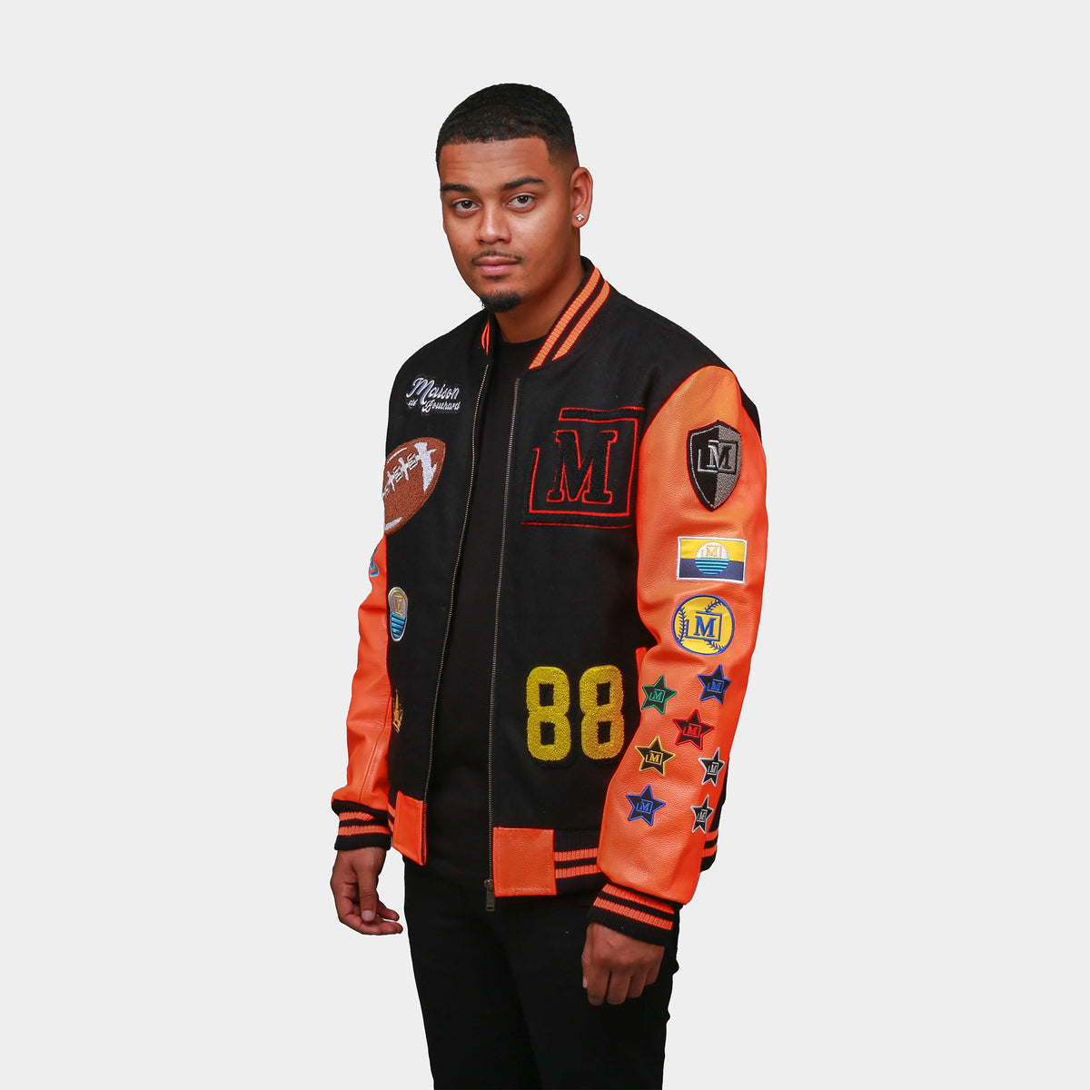 MDB Brand Men's Letterman Jacket