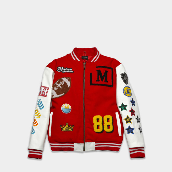 MDB Brand Kids Letterman Jacket