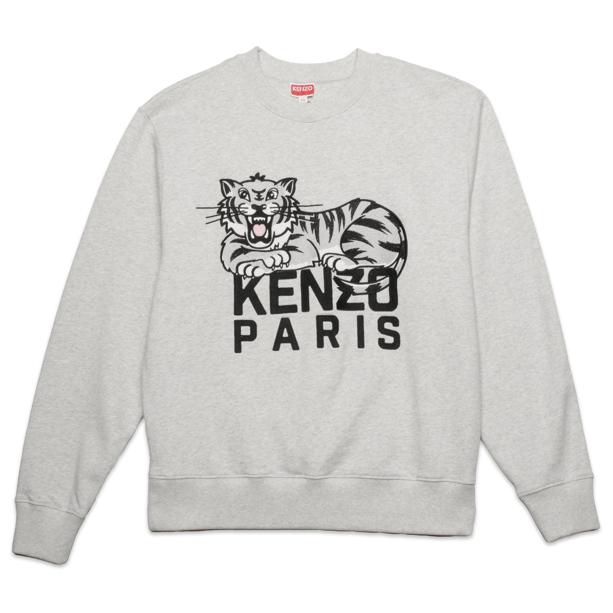 Kenzo Men's 'Happy Tiger' Embroidered Sweatshirt