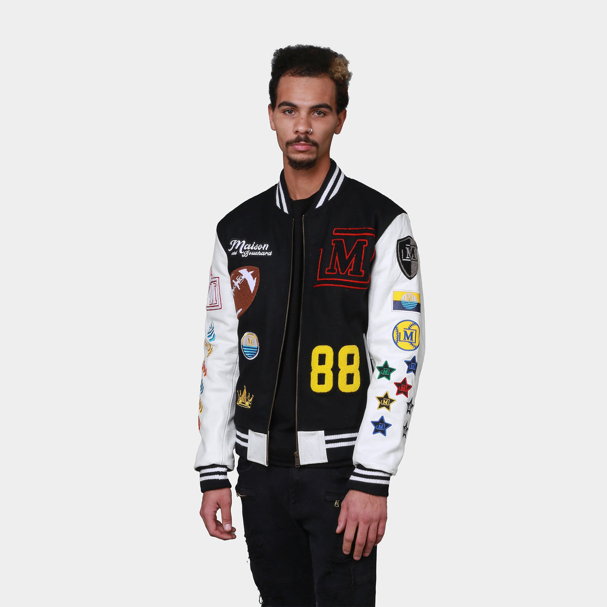 MDB Brand Men's Letterman Jacket