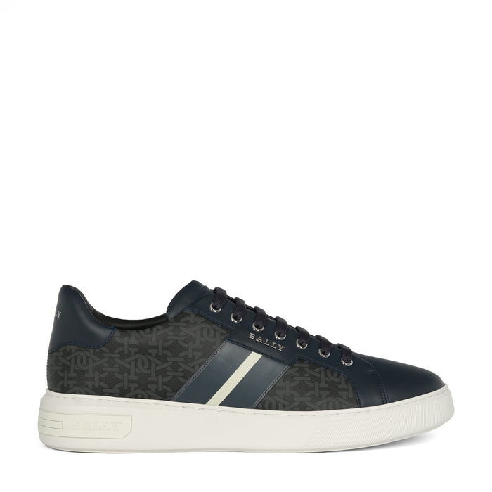 Bally Men's Myron Mix Cotton & Leather Sneakers