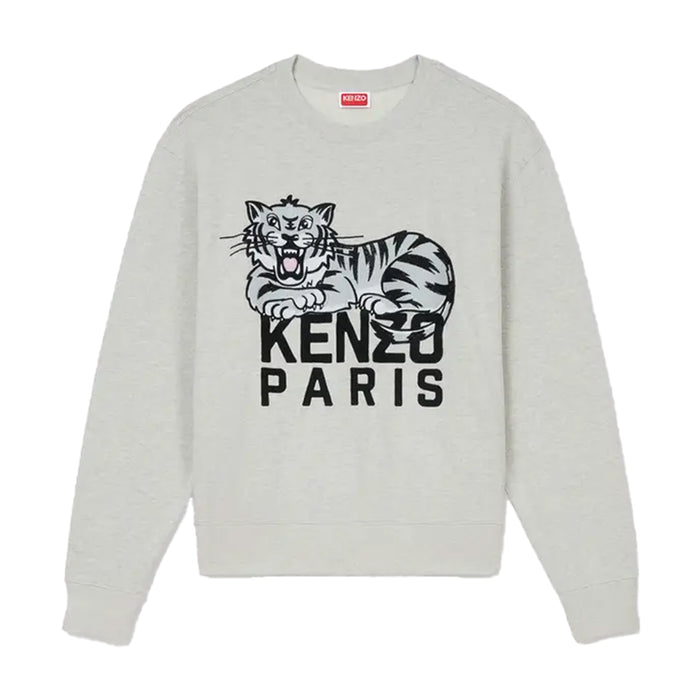 Kenzo Men's 'Happy Tiger' Embroidered Sweatshirt