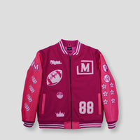 MDB Brand Kids Letterman Jacket