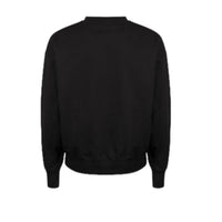 Bally Men's Side-Logo Sweatshirt in Black Cotton