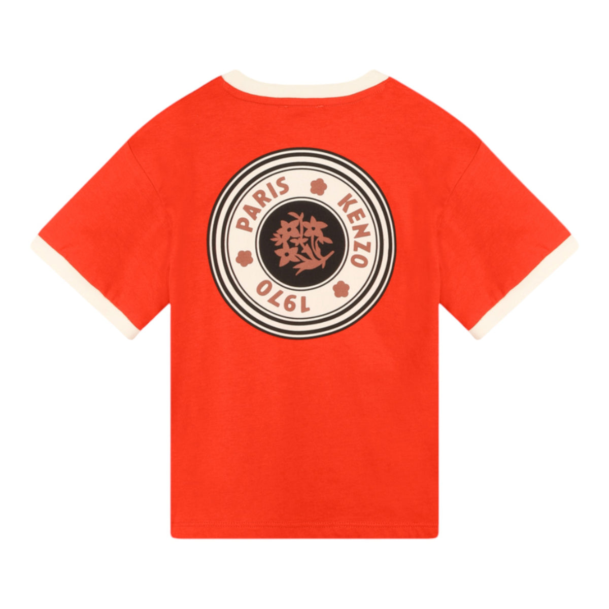 Kenzo Kids Contrast Collar T-Shirt