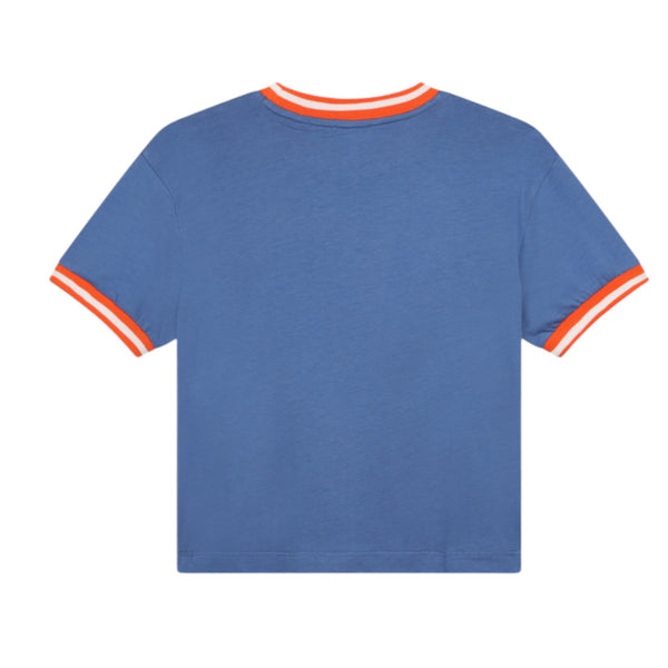 Kenzo Kids Multi-Logo Patch Ringer T-Shirt