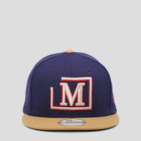 MDB Brand x New Era 9Fifty Embroidered "M" Snapback Cap