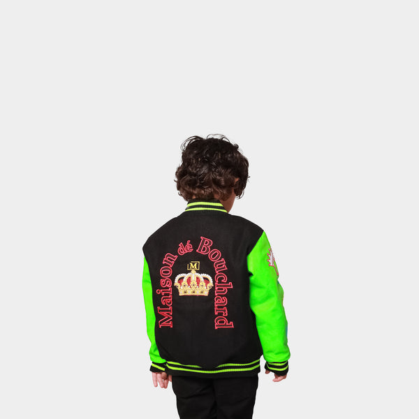 MDB Brand Kids Letterman Jacket