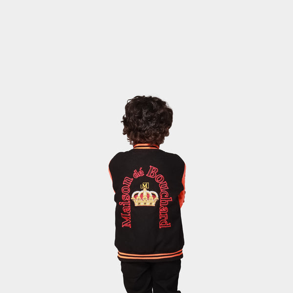 MDB Brand Kids Letterman Jacket