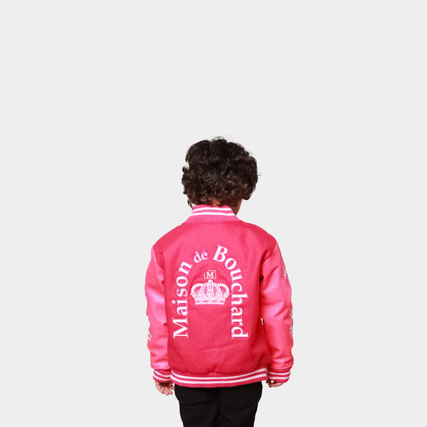 MDB Brand Kids Letterman Jacket