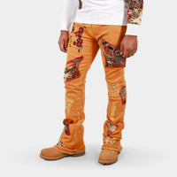 MDB Couture Men's Gallery Threads Stacked Jeans