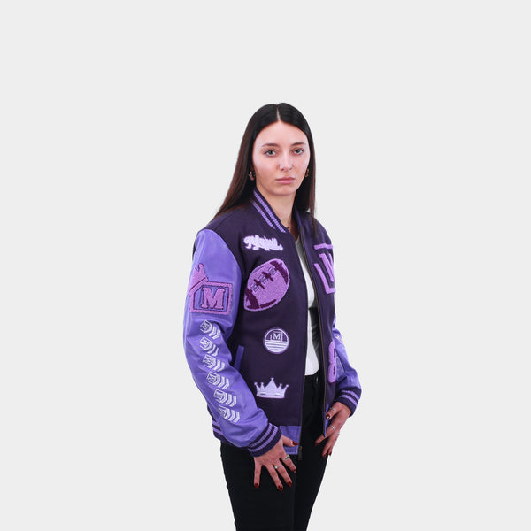 MDB Brand Women's Letterman Jacket